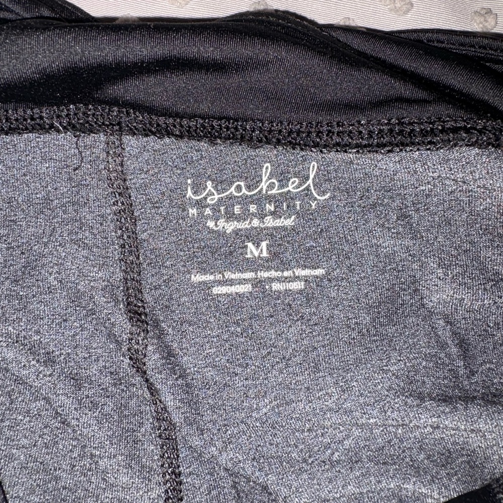 Isabel Maternity Gray Leggings